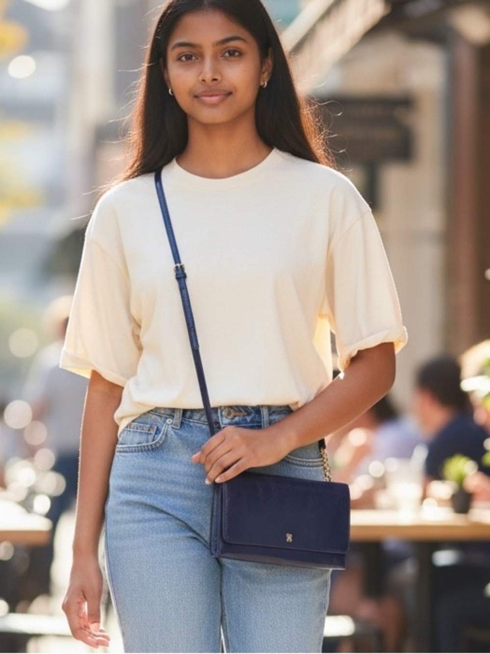 NWT HOBO Nightshade Blue Crossbody Bag/clutch/wallet